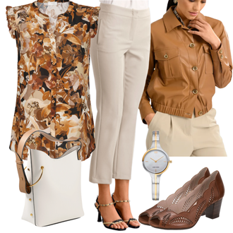 Outfit mit High Heel GERRY WEBER "Perfekt für den Frühling"
