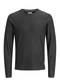 JACK & JONES Strickpullover schwarz