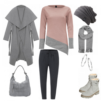 Trachten Outfit mit Grau/Dunkelgrau/Hellgrau Wollfleece Mantel/Langer Mantel/Übergangsmantel/Sommermantel/Cape Mantel/Kaschmir Mantel/Wintermantel Wollmantel/Strickmantel Kendindza Collection "shadesofgrey"Look: Rad, Oversize, Overdressed, Edel, Unisex, Elegant, Ausgefallene, Esthetische, Trachten, Moderne, Lack, Uni, Outdoor, Coole