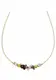 FIRETTI Collier aqua / gold / hellgrün / lila / bordeaux / weiß