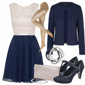 Outfit mit Kleid Laona "Magical"