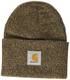 Carhartt Unisex-Adult Watch Hat Beanie Hat, Dark Braun/Sandstone, Einheitsgröße