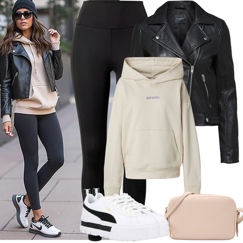 Comment poter Beige/Rose Sac à Épaule/Sac à Bandoulière/Sac à Bandoulière/Petite poche/Sac de Téléphone/Cartable Coccinelle avec Beige/Kaki/Marron Women's Hoodies and Sweatshirts/Hoodie Fantaisie/Pull à Capuche/Sweat à Capuche Oversize/Sweat-shirt Veste en cuir/Hoodie de Sport/Vintage Hoodie noar studios