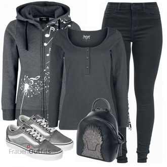 Outfit mit Blau Rucksack Game of Thrones "Toller Look für die Freizeit"