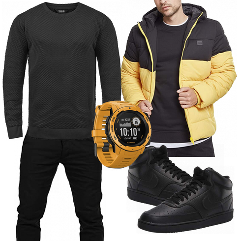 Hose/Winter Parka Urban Classics kombinieren
