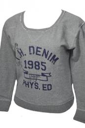 Sweatshirt - Sharon cn hknit grey