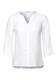 CECIL Damen Leinen Bluse mit 3/4 Ärmel in Weiß