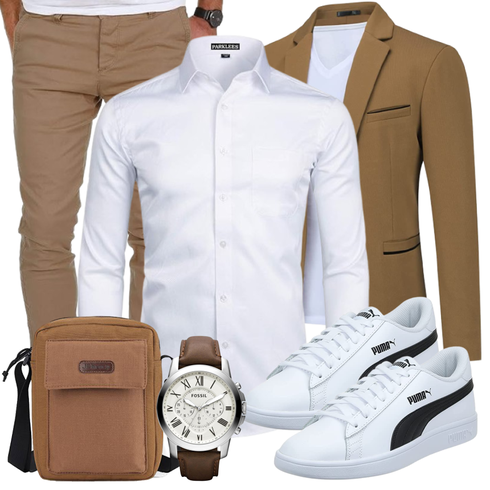 Grau Sneaker/Schuh Puma kombinieren