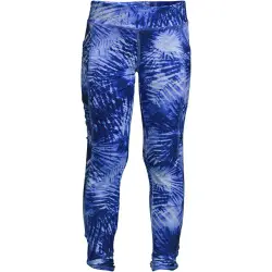 Sport-Leggings mit verdrehtem Saum, Kids, Gre: 110-116, Blau, Elasthan, by Lands'''' End