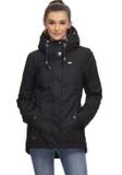 Schwarz Ragwear Regenjacken für Damen image