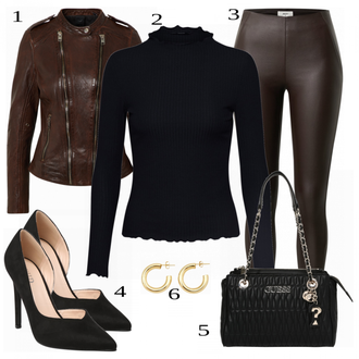Outfit sa Plava Salonka & Visoki Pet Raid "Savršeno za jesen"