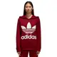 adidas Damen Trefoil Kapuzenpullover, rot (Collegiate Burgundy), 38
