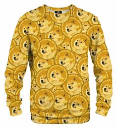 Unisex's Doge Wow Sweater S-Pc2178