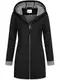 ONLY Damen Jacke Kurzmantel Lena Bonded Hood XL-Kapuze 15216457 Black S