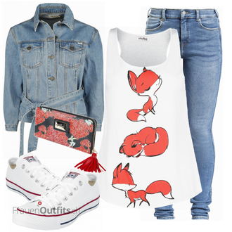 Outfit mit Grau Khujo "Outfit für die Freizeit"