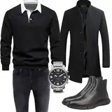 Wintermäntel kalte Outfits image