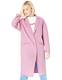 Amazon-Marke: find. Mantel Damen aus leichtem Wollmix mit Oversized-Design, Rosa (Pink), 38, Label: M