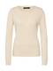 Vero Moda Damen VMCARE STRUCTURE LS O-NECK BLOUSE NOOS Pullover, Beige Birch), 38 (Herstellergröße: M)