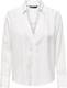 ONLY ONLKATE L/S V-NECK TOP WVN NOOS Dames Top - Maat M