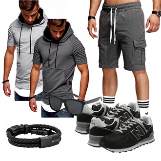 Outfit mit Blau Sneaker/Schuh New Balance "RELLO"