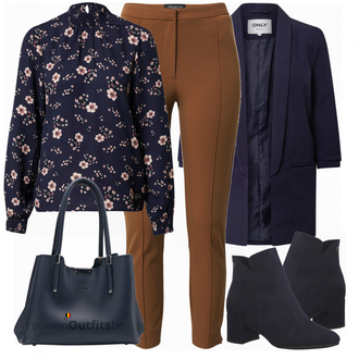 Outfit met rood Broek SELECTED HOMME "Mooie Winter Look"