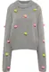 MYMO Pullover grau / kiwi / apricot / hellpink