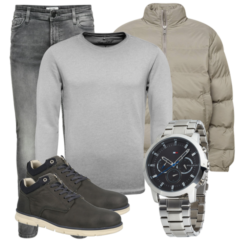 Schwarz Stiefel Jack & Jones kombinieren