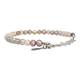 Bela Donaco Enkelbandje Classic B6  Vintage Parels  Sterling Zilver