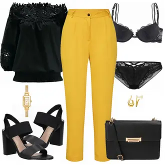 Outfit mit Blau High Heel Aldo "BROADWAY NYC FASHION"