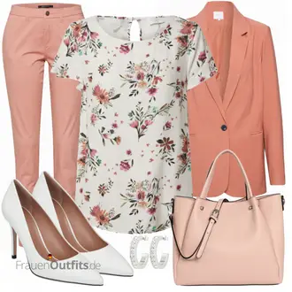Outfit mit Grau High Heel Boss "Modernes Business Outfit"