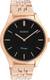 OOZOO Uhr ''''C9989'''' schwarz / rosegold