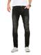 Yazubi Herren Jeans Jhin - Slim Fit Jeans, Schwarz (Black Stone 301), W32/L32