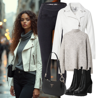 outfit mit Črna/Rdeča/Oranžna Torba za čez ramo/Torbica za čez ramo/Torba za čez ramo/Billfold/Mini torbica/Satchel torba Guess "RC}VdA8Yf7J;2BMv6XxWTb"