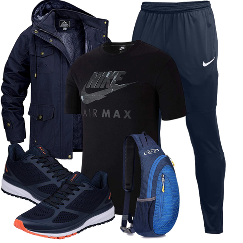 Blau Hose Nike kombinieren