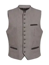 MARJO Weste ''''Trachtengilet'''' grau
