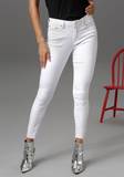 High Waist Jeans mit elastischem Bund image