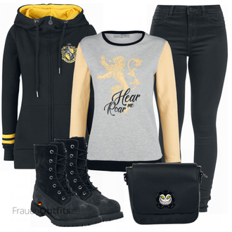 Outfit mit Grau Game of Thrones "Timberland Authentic"