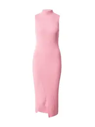 Úpletové šaty růžová