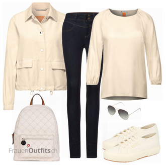 Outfit mit Sneaker Superga "Perfekt für den Frühling"