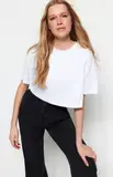 Crop tops van kant image
