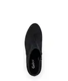 Dunkelrote Turnschuhe ohne Schnürsenkel image