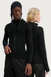 Volnena jopica rna barva, AW24.W.07.066.BLK01