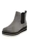 BULLBOXER Boots schwarz / hellgrau