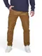 riverso Cargohose Herren Stretch Tapered Fit RIVNick Cargo Hose Taschen, Größe:32, Farbe:Safari Brown