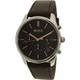 Hugo Boss Herren-Armbanduhr 42mm Armband Leder Gehäuse Edelstahl Quarz 1513448
