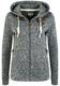 Oxmo Strickfleecejacke ''''Thory'''' grau