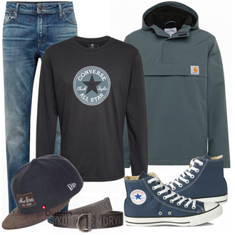Outfit mit Grau Drykorn "Alltags Outfit"