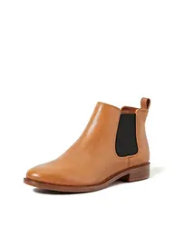 Clarks Damen Taylor Shine Chelsea Boots, Tan Leder, 39 EU