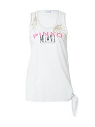 Top zlatá / pink / černá / bílá