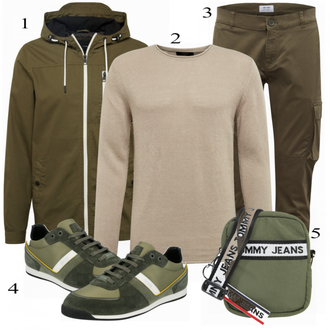 outfit mit Modra Superga Boss "Oblačila za ulico"